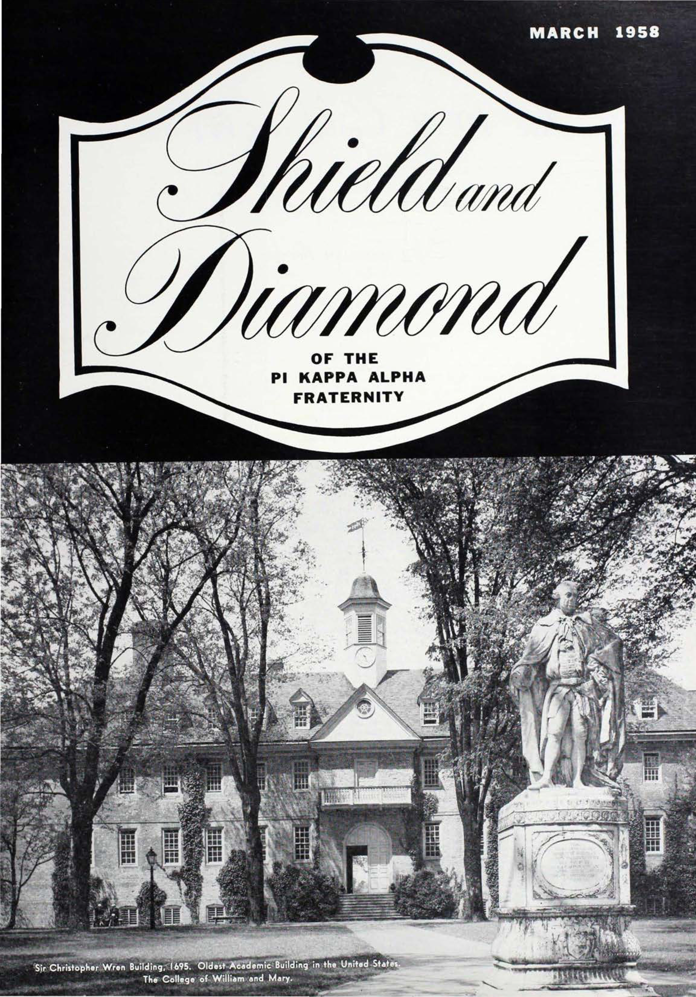Shield and Diamond, Vol. 67, No. 5, March 1958